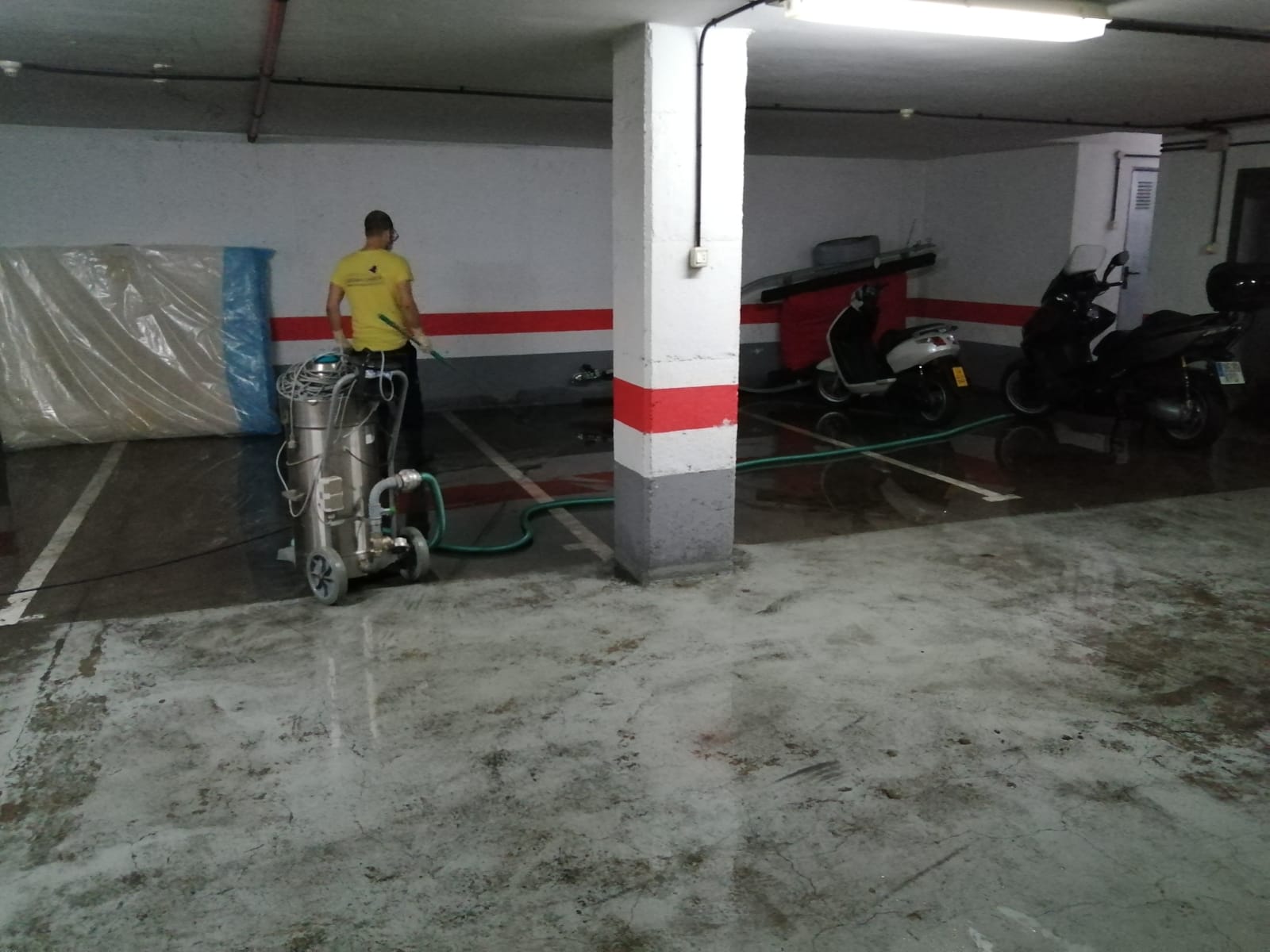 Inundaciones de sótanos y garajes