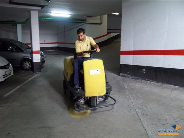 Limpieza de parkings y garajes